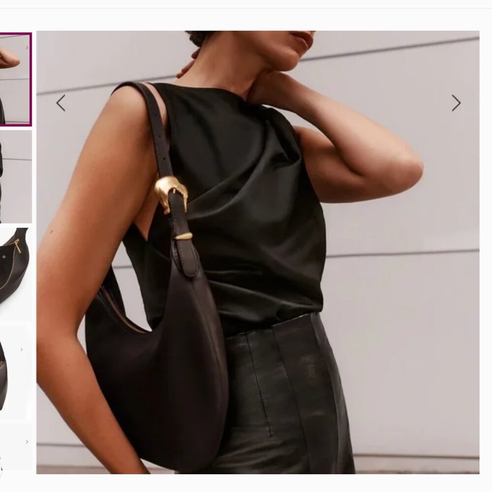 Cuyana Celestia Shoulder Bag - Mocha - Picture 7 of 15